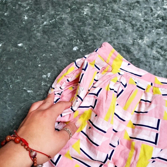 J.Crew Geometric Multicolor Skirt - Picture 3 of 5